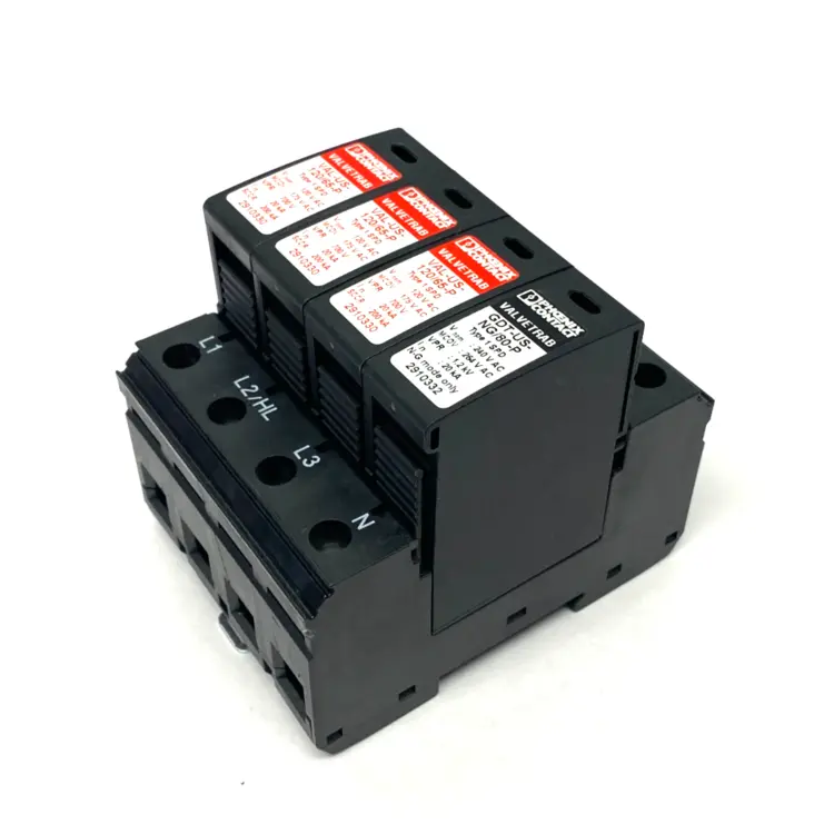 Used PHOENIX CONTACT 4-CHANNEL SURGE PROTECTION DEVICE Surge Protectors | Maverick Industrial Sales #1107011