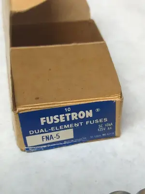 New | in-Stock COOPER BUSSMANN FNA-5 Miscellaneous Equipment (Electrical & Power) | Surplus Asset Holdings #1202001