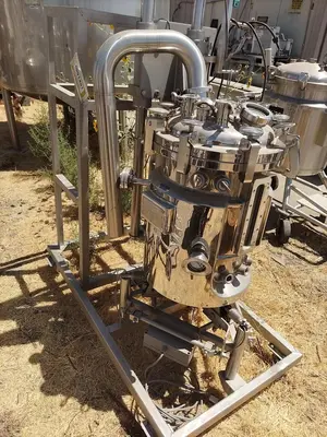 Tank, 26 Gallon (100 Liter), 316L Stainless Steel, Jacketed, 58 PSI, BV Speciaal Roestvrijstaal, #5991491