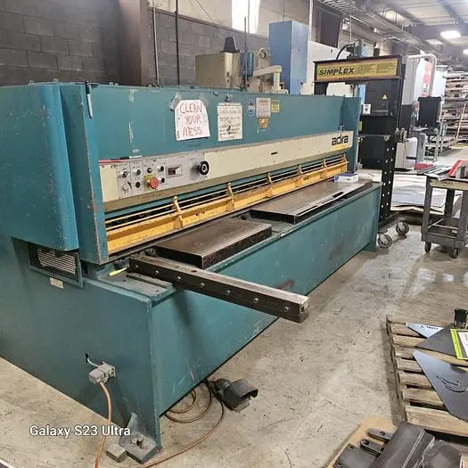 Used 1999 ADIRA 0630 Power Squaring Shears (Inch) Michigan US | Industrial Machinery NJ LLC #942713