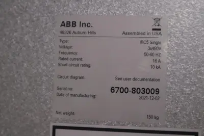 New | in-Stock ABB IRB 6700 Robotics Pennsylvania US | Global Equipment International, LLC #1457210