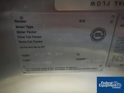 USED Micro Motion Micro Motion Flow Meter, Model DS 150, S/S