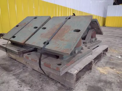 (4) HILLMAN ADJUSTABLE ROCKER PLATES FOR MOVING SKATES: STOCK #22991