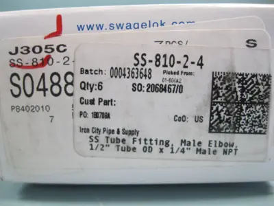 NEW Swagelok SS-400-9