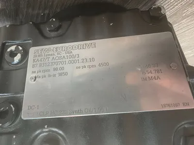 USED Allen-Bradley VPL-B1003F-PJ12AA