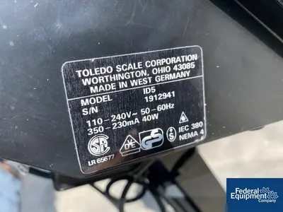 USED Mettler Toledo Mettler Toledo ID5 MultiRange Floor Scale.