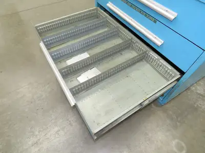 Nu-Era Modular Tool Storage Cabinet 9 Drawer 45x28x61" Vidmar Stanley Lista