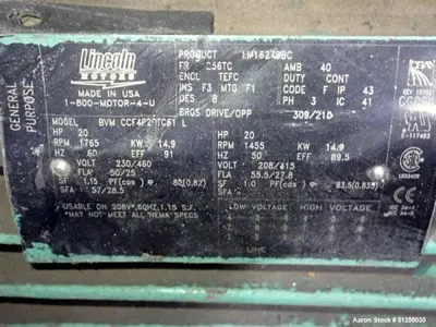 Used GRANUTEC M160H Dual Rotor or Single Rotor Shredders Illinois US | Aaron Equipment #1423154