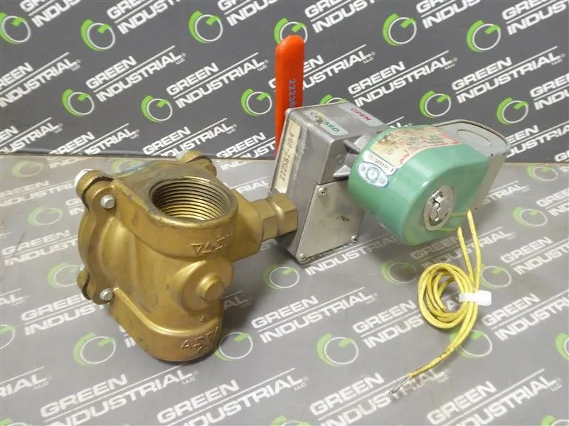 ASCO HC8015A216 Red Hat Solenoid Valve Assembly Used