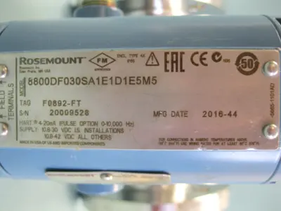 NEW Rosemount 8800 DF030 SA1E1D1E5M5