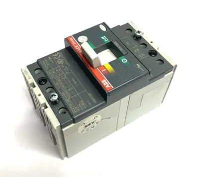 USED ABB MOLDED CASE CIRCUIT BREAKER SACE TMAX 3-POLE SACET1N160