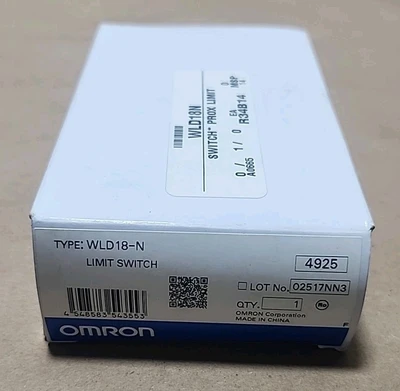 NEW Omron WLD18-N