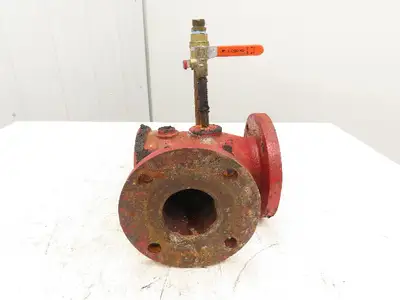 B&G Bell & Gossett A91207 Centrifugal Pump Suction Diffuser 3"x3" Flanged