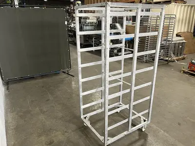7-tiered Nicholson Aluminum Bakery Sheet Rack