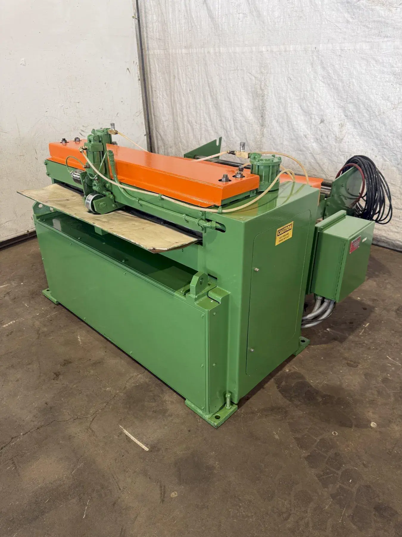 48" X 18 GA BRADBURY BOSS COIL STRIP STRAIGHTENER: YOBRO #25201