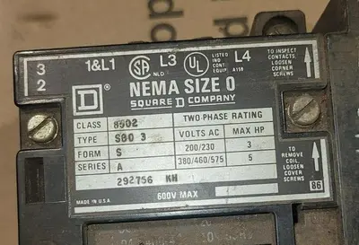USED SQUARE D SB0 3