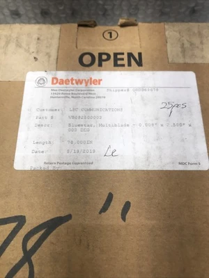 NEW DAETWYLER VB082500003