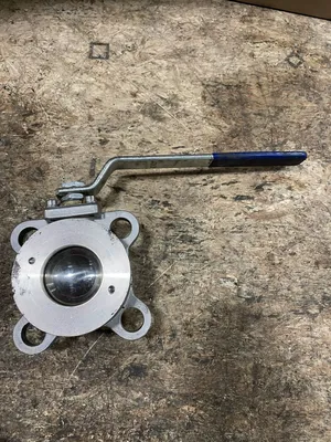 Valpres 2” 316 Stainless Steel Manual Butterfly Valve