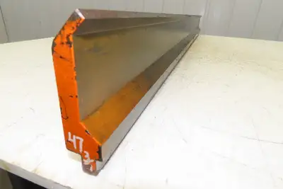 Press Brake Gooseneck Punch Die 47-13/16" Long 90° V 1/4" Finger 3-3/4" H