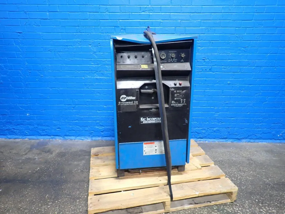 Used MILLER SYNCROWAVE 351 Tig Welders Ohio US | HGR 24 #915660