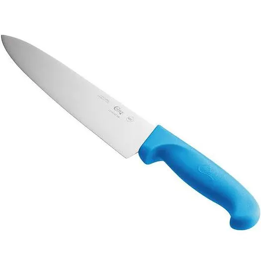 8" Chef Knife with Blue Handle