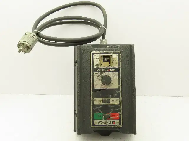 Reliance 14C10 Minpak Plus VS Drive 90V DC Motor Speed Control .75Hp 115V 1PH