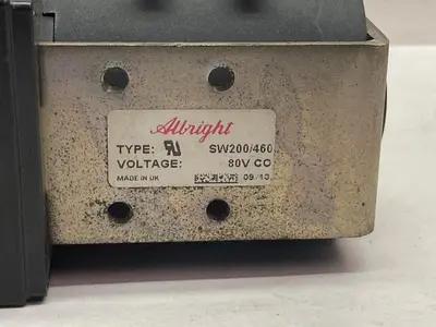Used ALBRIGHT SW200/460 Parts & Accessories (Material Handling) Ohio US | Surplus Asset Holdings #1468938