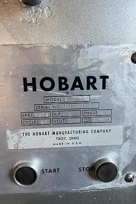Hobart Mixer 80 qt