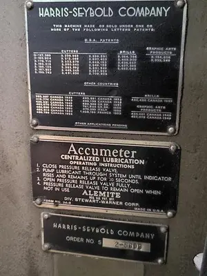 Used HARRIS SEYBOLD CJH-S Guillotines Pennsylvania US | Global Equipment International, LLC #185200