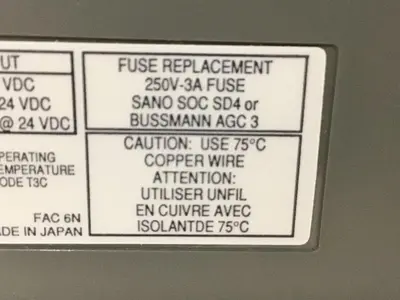 USED ALLEN BRADLEY 1746-P2 SER C / 1746-A10 SER B