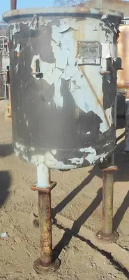 Tank, 100 Gallon, Glass Lined, 30" x 36", Pfaudler, OT/DB, #C742761