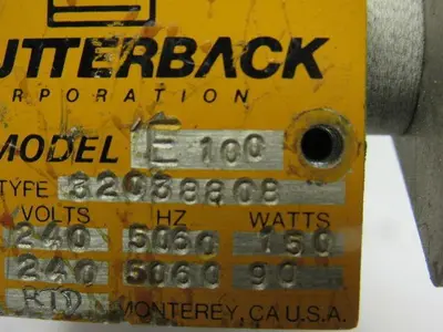 Slautterback E100 240V 150W 240V Coil Hot Melt Adhesive Applicator Head