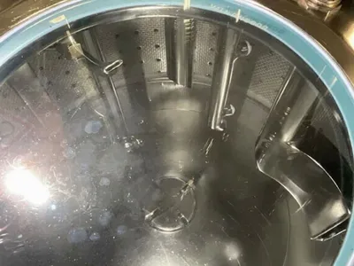 Ellerwerk 734 C cGMP perforate basket centrifuge, 316SS.