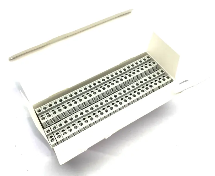 Used ALLEN-BRADLEY SER. A TERMINAL BLOCKS, SPACE-SAVER, GRAY Terminal Blocks | Maverick Industrial Sales #1100075
