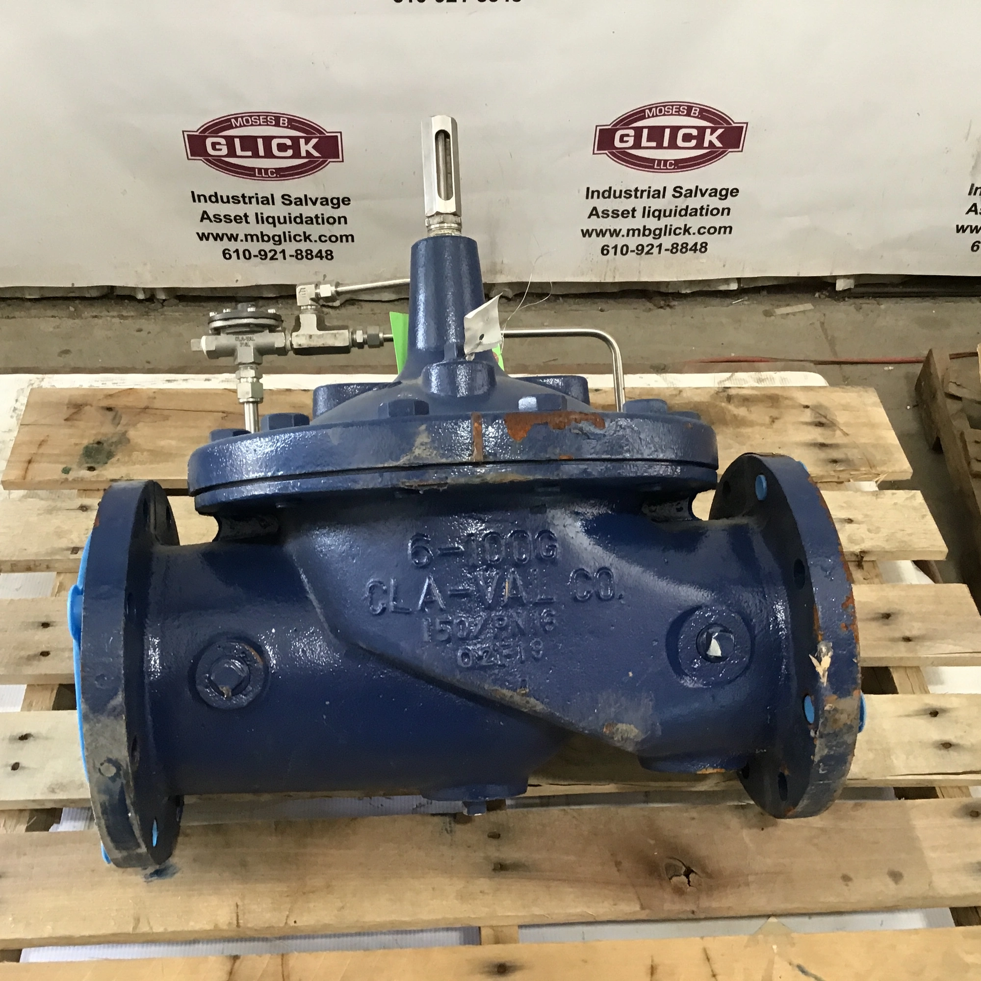 CLA-VAL 413-01 High Liquid Level Shut-Off Valve 6″
