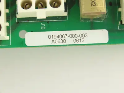 Ink Jet Controller PCB ACHV Ink Heater Charge Voltage AC Power Lights