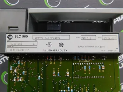 Allen Bradley 1747-DSN SLC-500 Remote I/O Scanner Series A FRN 2.1 Used