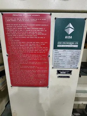 USED 2004 AIDA UMX-1100(2)