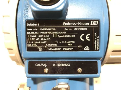 Endress+Hauser Deltabar PMD75-ABC7D41DAUA+Z1 Differential Pressure Transmitter