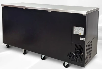 171-0148 72” Glass Door Self Contained Back Bar Cooler