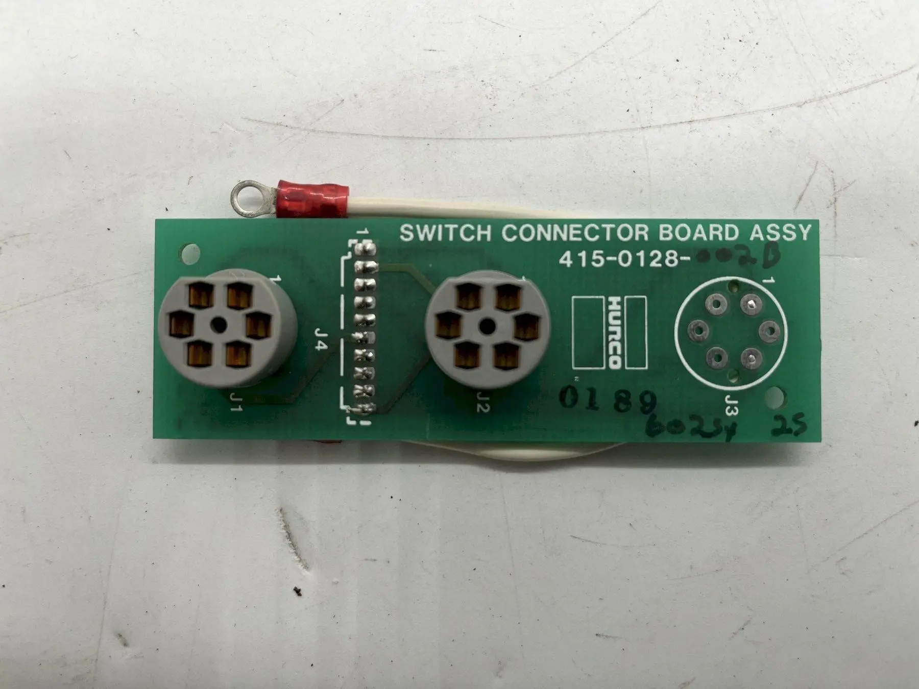 415-0128-002B HURCO SWITICH CONNECTOR BOARD STOCK #16122