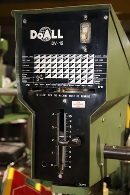 DoAll DV-16 Drill Press
