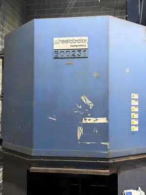 Used 2012 WHEELABRATOR 84" TABLE Table Shot Blaster (Turntable) Pennsylvania US | Shot Blasting Equipment #1455783