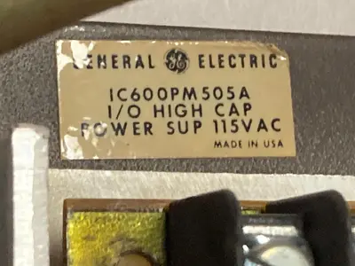 Used GE FANUC IC600PM505A Power Supplies | Surplus Asset Holdings #1227209
