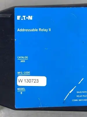 Eaton - Catalog: ARII - Addressable Relay II - Model: B 4C