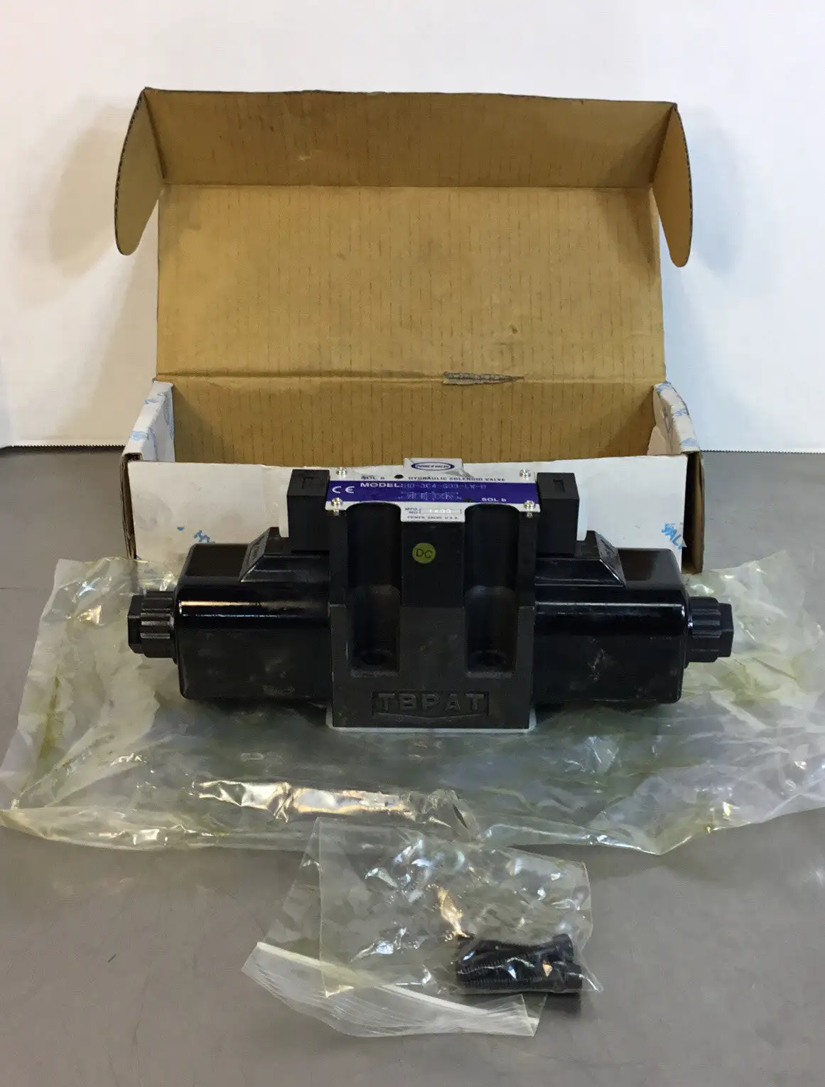 POWER VALVE Hydraulic Solenoid Valve HD-3C4-G03–LW-B 24VDC. 6D