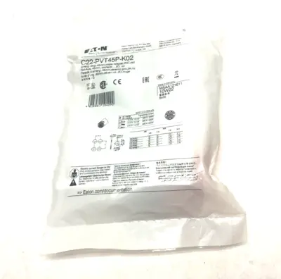 NEW EATON EMERGENCY STOP PUSHBUTTON 45MM ROTATE RELEASE RED