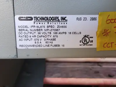 USED CD TECHNOLOGIES IFR18L875
