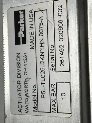 USED PARKER P5L-TL025J2KNNHN-0075-A
