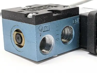 45A-AA1-DDAJ-1JM | MAC  Solenoid Valve w/ 3 Pin Connector - Used